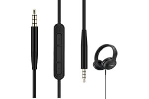 Mewneap 3,5 mm till 2,5 mm ersättning ljudkabel kompatibel med Bose 700 Quietcomfort QC25 QC35 QC35II QC45 Headset 700 JBL Tune 760NC 750BTNC och hörlursuttag för flera enheter