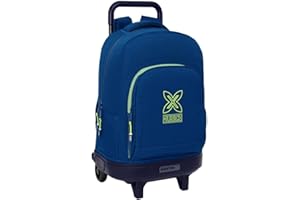 Safta Munich North - Mochila Grande con Ruedas, Compacta, Extraíble, Ideal para Niños de Diferentes Edades, Cómoda y Versátil, Calidad y Resistencia, 33x22x45 cm