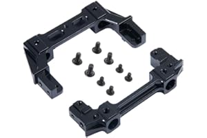 ZuoLan Alliage d'aluminium Avant/arrière Support de Pare-Chocs Bumper Mount pour AXIAL SCX10-ii 90046 1/10 RC Crawler Modèle Voiture