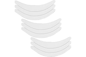 ‎MORE OF ME TO LOVE More of me to Love- Baumwoll Bauchfalten Unterlage, 9er-Pack, weiß, groß