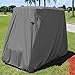 Produktbild Qz Gartentischabdeckung gartentisch Abdeckung Black Golf Cart Cover, Club Car und Yamaha, wasserdichtes Sunproof Club Car und Yamaha, staubdicht und langlebig, 2, 4 Passagiere abdeckplane