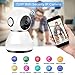 Price comparison product image AXJa Monitor Security Camera 720P WiFi 360&Deg; Indoor Home Security IP Camera Hd Wireless Pir Detector Pet Monitoring Camera, Cloud Storage + Tf Card Storage(1#),1#