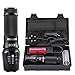 Price comparison product image Rechargeable Led Torch Powerful, High Power Torches Led Super Bright, Shadowhawk® X800 LED Military Grade Torch Rechargeable Tactical Flashlight 1300 Lumens 26650 Torch, Warranty for 2 Years