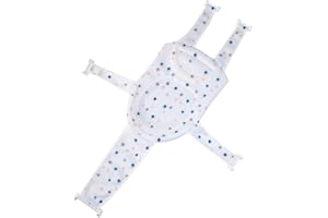 LIUMMRCY Bathing Seat Support,Baby Bath Pad Anti-Slip Bath Seat Mesh Sling Soft Breathable Bath Pad Suitable for Bathtub Support Newborn Bath White
