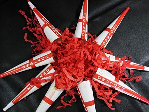 Creative Collection England Party Pack 12 Football Horn 40cm