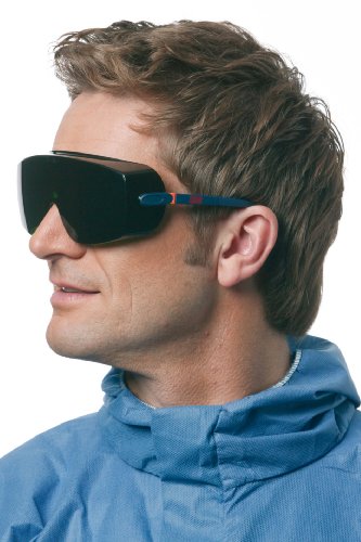 3M Schutzbrille 2805, AS, UV, PC, grün getönt, IR 5.0 – geeignet für autogenes Schweißen und Hartlöten - 2