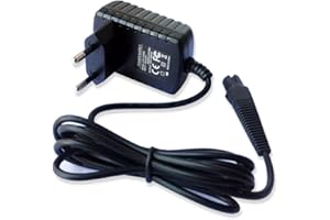 ENJOY-UNIQUE 12V Adaptador Cargador Compatible con Braun Shaver Series 9 7 5 3 1,3040s,340s,3020s,3000s,5190cc,5210,760cc,790cc,9290cc,9903s Fuente de alimentación para afeitadoras 0.4A