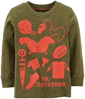 olive green baby boy shirt