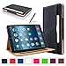 Price comparison product image New iPad Pro Case , easyDigital® Black & Tan Apple iPad Pro (2015 Version) 12.9" inch PU Leather Case - Executive Multi-Function Leather Standby Case for Apple iPad Pro with Built-in magnet for Sleep & Awake Feature (iPad Pro, Black)