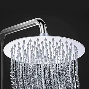 Adeptt D&B Series Stainless Steel 8x8 Round Overhead Shower without Arm