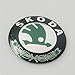Produktbild Original-Skoda-Schild, Emblem Frontgrill, Motorhaube, Kofferraum, für Skoda Octavia, Fabia, Superb, Yeti, Rapid, 80 mm