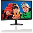 Philips Monitor 223V5LSB2 Monitor per PC Desktop 21,5" LED, Full HD, 1920 x 1080, 5 ms, VGA, Attacco VESA, Nero