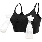 Springcmy Women Hands Free Breast Pump Breast Feeding Pump Pumping Maternity Nursing Bra