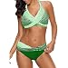 Produktbild Junjie Plus Size Frauen Polka Dots Badeanzug Push-up Strand Badeanzug Grün Badebekleidung Bikini, Mintgrün, Wassermelonenrot, Lila, Blau, Gelb