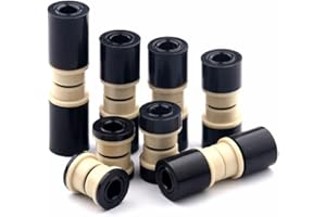 Bibike MTB Rear Shock Mounting Hardware M8x22/24/32/44/50/54/68mm Rear Shock Bushing Compatible with Fox RockShox Marzocchi DVO DNM