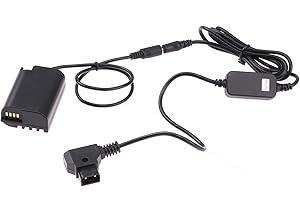 FOTGA D-Tap na DMW-BLK22/DMW-DCC17 dekodowany akumulator DC łącznik do kamery PANAS0NIC LUMIX DC-S5 S5K GH6 GH5M2/GH5 II