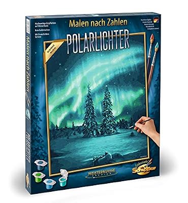 Schipper Peinture par Chiffres - Polarlichter, 40 x 50 cm