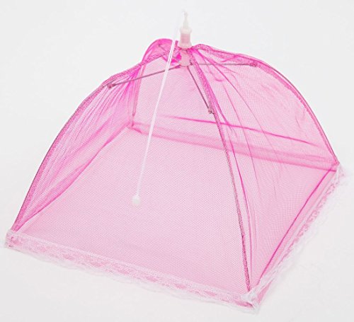 esto24® 2er Set Fliegenhauben 30×30 cm Schutz vor Insekten Speisehaube - 5