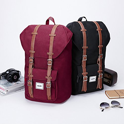 KALIDI 17 Zoll Laptop Rucksack Backpack Schulrucksack für bis zu 15.6 zoll Laptop Notebook Computer Arbeit Campus Studenten Outdoor Reisen Wandern mit Großer Kapazität - 7