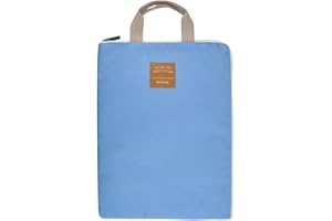 iSuperb® A4 Document Organizer Bag Holder iPad Bag Case Waterproof Roomy Bag for Men Women (Blue)