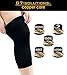 Price comparison product image Get7Solutions Compression Knee Sleeve - Copper Fit Brace For Men & Women Relief & Support from Knee Pain, Ligament Injury - XL Pair