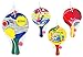 Produktbild Globo Toys Globo – 37612 24 x 38 x 0,8 cm 4 sortiert Sommer Strand Schläger mit Ball
