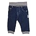Newborn Baby Boys Trousers, dark blue, size 74, 9 months