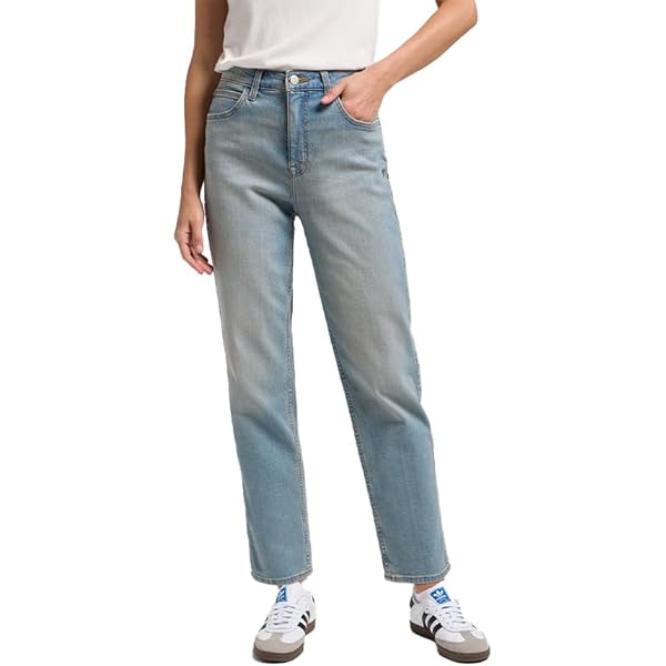 WIDE stretch jeans med brede ben