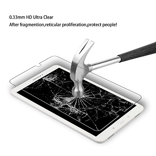 Hi-Luck Samsung Galaxy Tab A 10.1 Panzerglas, Ultra Clear Displayschutzfolie für Tab A 10.1 2016 T580/ T585C Schutzglas Folie ( 9H, 0.33mm Anti-Kratz ) - 3