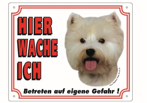 Preisvergleich Produktbild Nobby 93233 Warntafel West Highland Terrier
