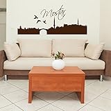 Islamische Wandtattoos - Meccastyle - Bosnien Stadt - Mostar Skyline - A5445