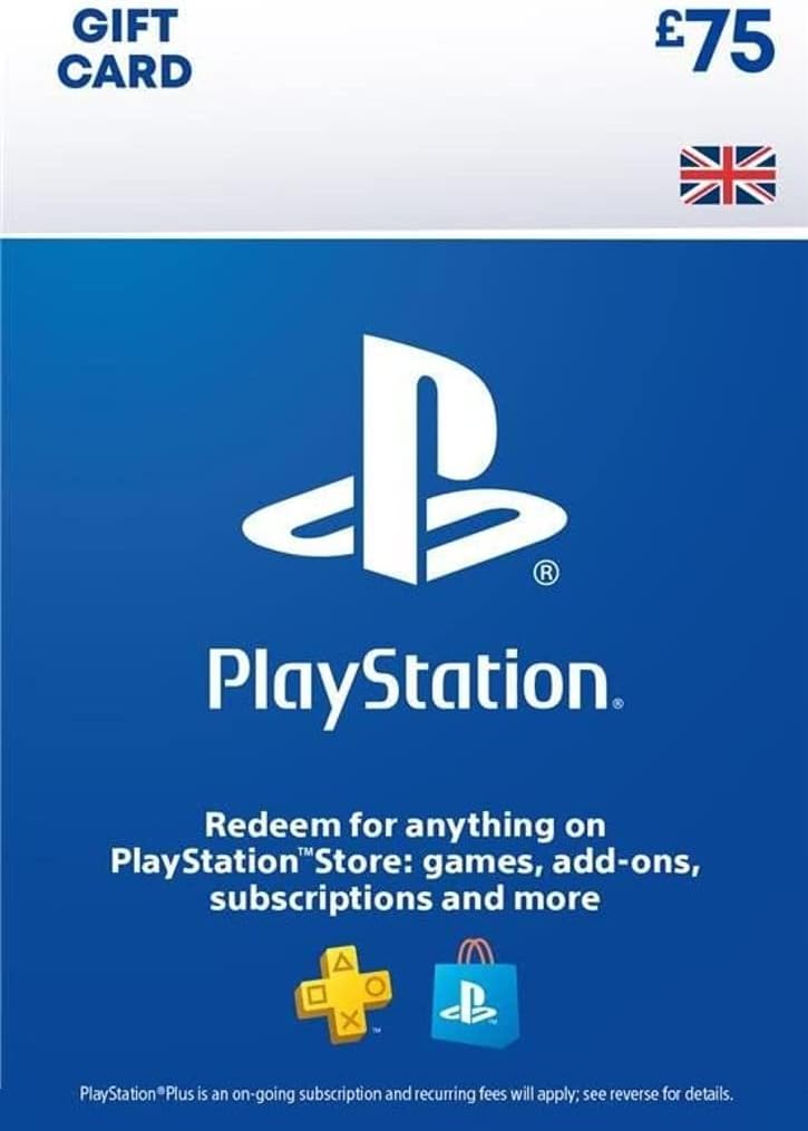 PlayStation Store Gift Card | 75 GBP | PS4/PS5 Download Code - UK account