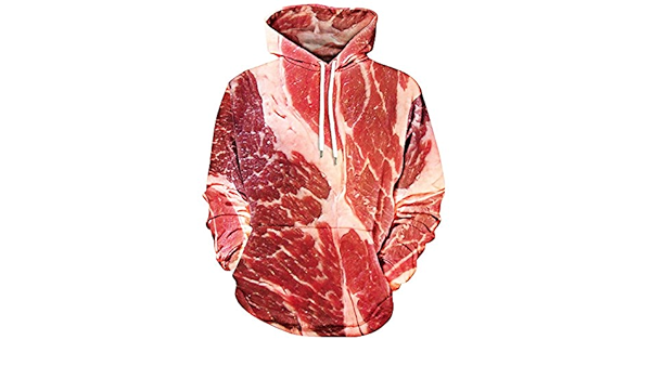 gamiss raw meat hoodie