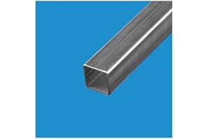 Commentfer - Tube carré acier 30 mm Epaisseur - 2 mm, Longueur - 3 metres