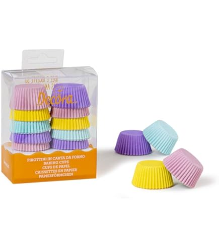 Pirottini Mini Muffin Natale - 200 Pezzi Bianco, Rosso E Verde | Carta Forno Antiaderente 220°C - Foto 12