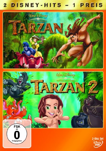 Preisvergleich Produktbild Walt Disney Tarzan / Tarzan 2 [2 DVDs]