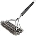 Produktbild Enbite Kitchenchief Grillbürsten 18 "Stahldraht Reinigungsbürste für Ofen, langlebig und effektiv Edelstahl BBQ Pinselreiniger (Formen 2)