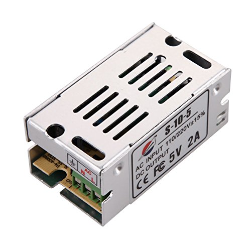 Preisvergleich Produktbild Starnearby Universal 5V / 2A Schaltnetzteil Treiber für LED-Streifen