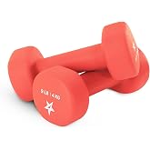 Yes4All Dambıl Neopren Set Altıgen Kısa Dambıl (2'li Set) Birden Fazla Ağırlık Se&ccedil;eneği (0,9 kg ila 6,8 kg)
