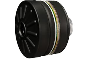 Dräger Filtro A2B2E2K2 P3 R D/NBC con conexión Rd40 Compatible con el respirador Dräger CDR 4500 | Alta protección civil respiratoria ante catástrofes