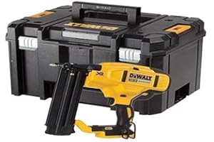 DeWalt 18V XR Cloueuse de Finition sans Brosse sans Chargeur/Batterie 18Ga pour Clous de 1,25 mm de diamètre 15-54 mm de long DEW-DCN680NT-XJ Argenté