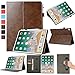 Produktbild elecfan iPad Pro 11 Zoll 2018 Hülle Case, Automatische iPad Smart Cover Book Style PU-Lederne mit Ständer Funktion Tasche mit Handschlaufe für iPad Pro 11 Zoll 2018,Brown