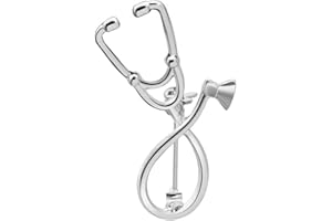 HCMA Tendencia de Moda Múltiples Estilos de Broche Doctor Enfermera Estetoscopio Broche Joyería médica Esmalte Abrigo de Mezclilla Sombrero Insignia Pin