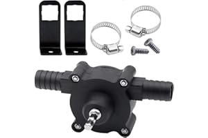 HALOULENI Self-Priming Hand Electric Drill Water Pump Self Priming Transfer Pumps Mini Portable Centrifugal PumpWater Pump for Home Garden and Transferring Water Oil