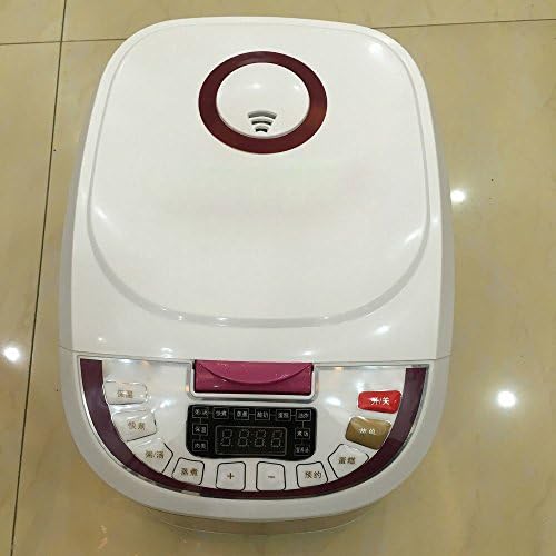 D Electric pot Smart Rice Cooker Fashion 5-6 People 5L Rice Cooker,White