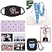 Produktbild Monifuon Kpop BTS Geschenkset, 1 Stück BTS Decke, 1 Packung BTS Mundmaske, 1x BTS Schlüsselbund, 1x BTS Airpod Hülle, 1 x BTS Lanyard, 4 x BTS Poster
