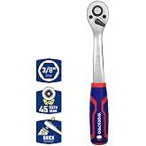 WORKPRO WP271008 3/8&rsquo;&rsquo; Cr-V Profesyonel Cırcır Lokma Kolu