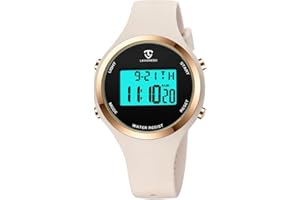 ASWAN WATCH Watches for Women, Ladies Watches Outdoor Sport with Alarm/Calendar/Back Light/Stopwatch/Chronograph, Digital Watch Gifts for Teen Girls/Women