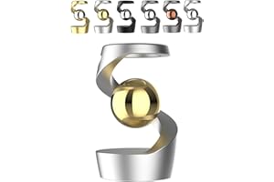 KeyoGoS Jouet de Bureau cinétique défiant la gravité, Jouets de Bureau à Rotation cinétique exécutive, Jouets à Rotation en lévitation Anti-gravité, soulageant Le Stress, décoration (D)