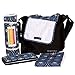 The Plush Pad Portable Changing Pad with Memory Foam - Blueberry